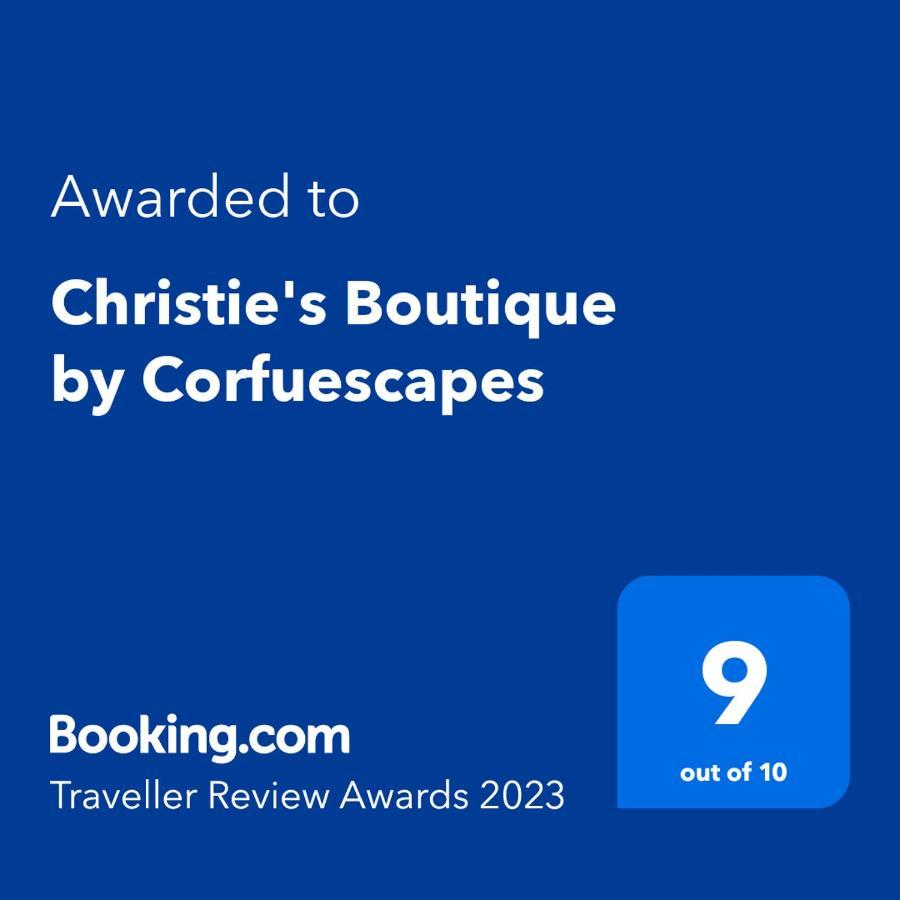 Apartament Christie'S Boutique By Corfuescapes Alepou Zewnętrze zdjęcie